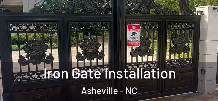 Iron Gate Installation Asheville - NC
